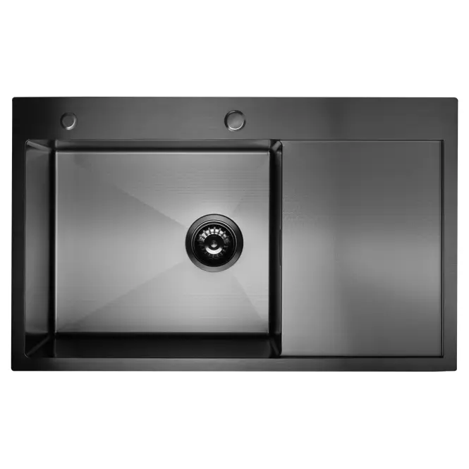 Drez Kongo ľavý 780x480x230 PVD BLACK  NANO