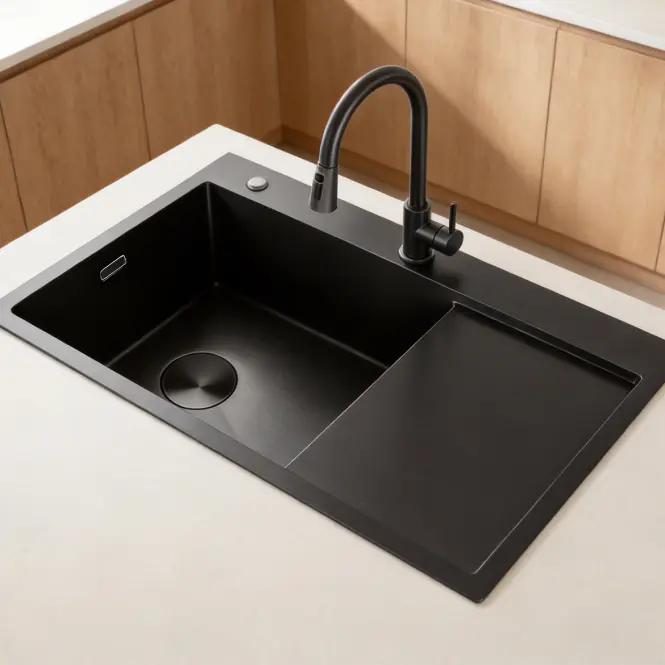 Drez Kongo ľavý 780x480x230 PVD BLACK  NANO