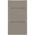 Kuchynská predná časť D40s3 Q2 K204 Capuccino Matná Gri