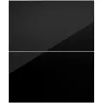 Kuchynská predná časť D60s2+1 L9 K165 Čierna Hg Griii