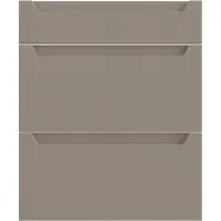Kuchynská predná časť D60s3  Q2 K204 Capuccino Matná Gri