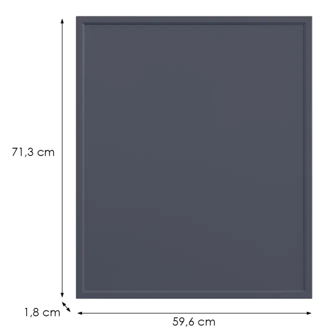 Kuchynská predná časť D60fzw O6 K273 Granát Gri