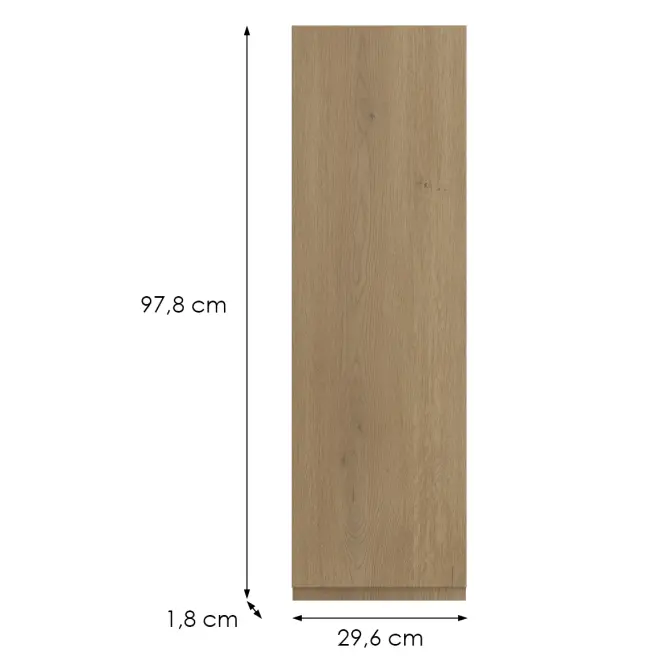 Kuchynská predná časť G30(100) P T8 K282 Dub Cremona Grii