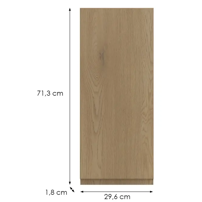 Kuchynská predná časť G30(72) L T8 K282 Dub Cremona Grii,2