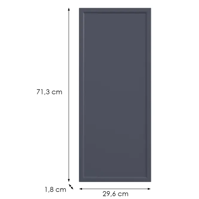 Kuchynská predná časť G30(72)(L/P) O6 K273 Granát Gri