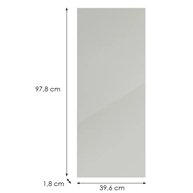Kuchynská predná časť G40(100)(L/P) L9 K900 Bianco Hg Griii