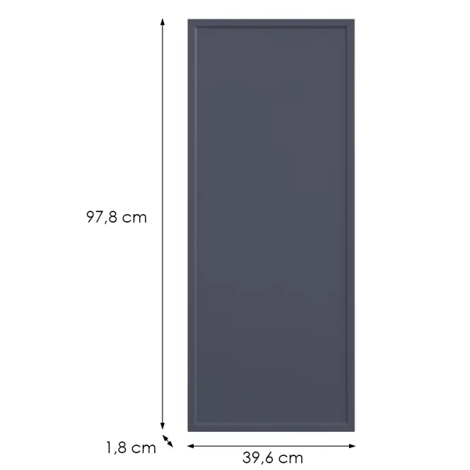 Kuchynská predná časť G40(100)(L/P) O6 K273 Granát Gri