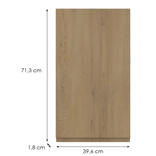 Kuchynská predná časť G40(72) L T8 K282 Dub Cremona Grii,2