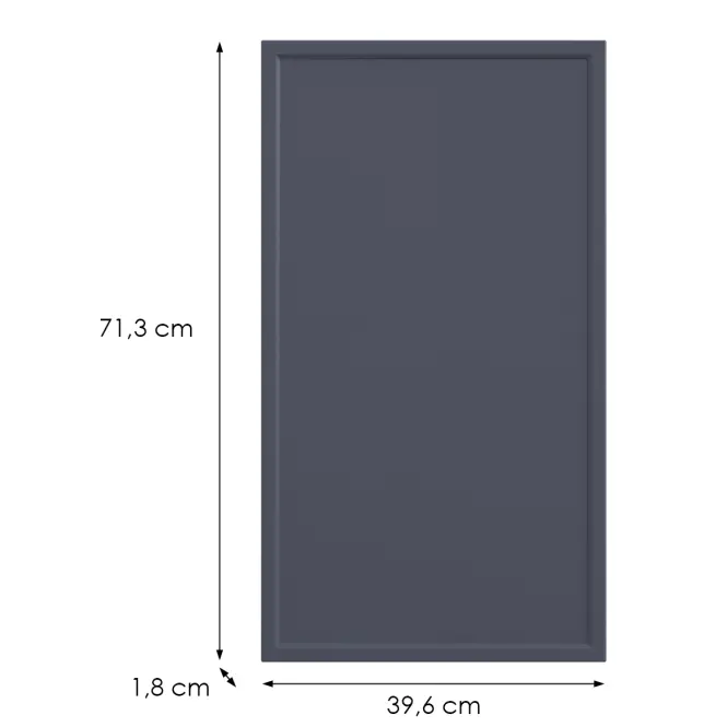 Kuchynská predná časť G40(72)(L/P) O6 K273 Granát Gri