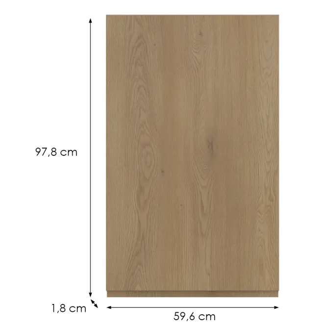 Kuchynská predná časť G60(100) L T8 K282 Dub Cremona Grii