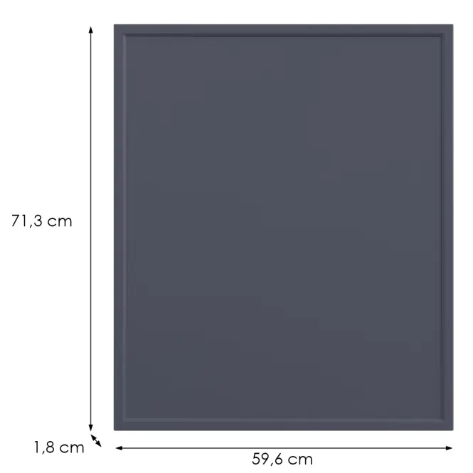 Kuchynská predná časť G60(72)(L/P) O6 K273 Granát Gri