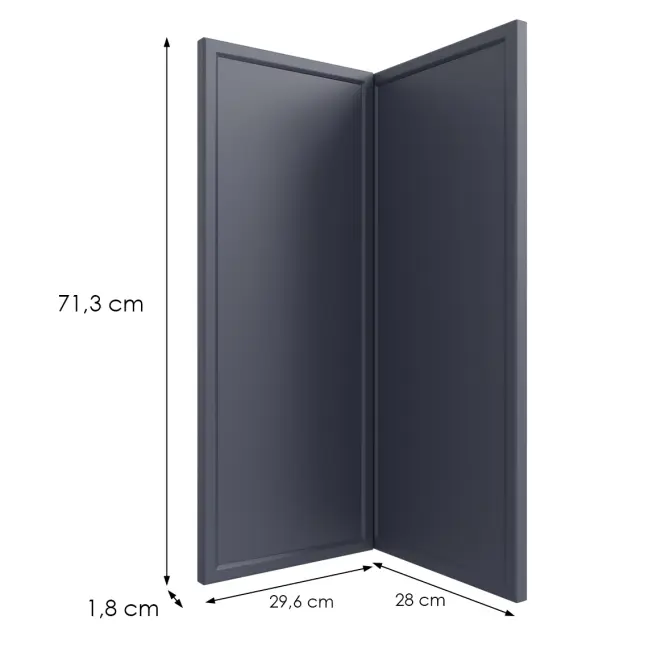 Kuchynská predná časť G60n2(72) O6 K273 Granát Gri