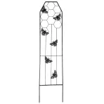 Opora pre rastliny včela 150x35 1050-1241B čierna kov