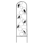 Opora pre rastliny vták 150x35 cm 1050-1239B čierna kov
