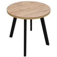 Rozkladací stôl St-82 90+50 Wotan/Čierna