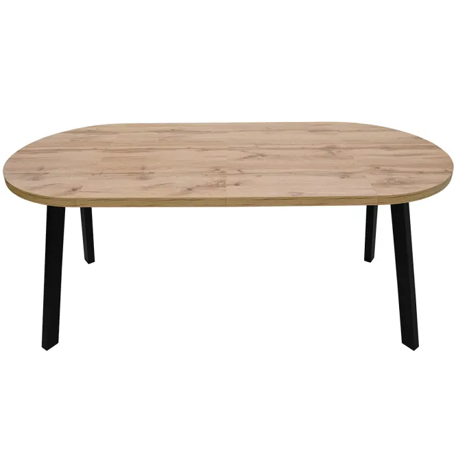 Rozkladací stôl  St-82 100+2x50 Wotan/Čierna