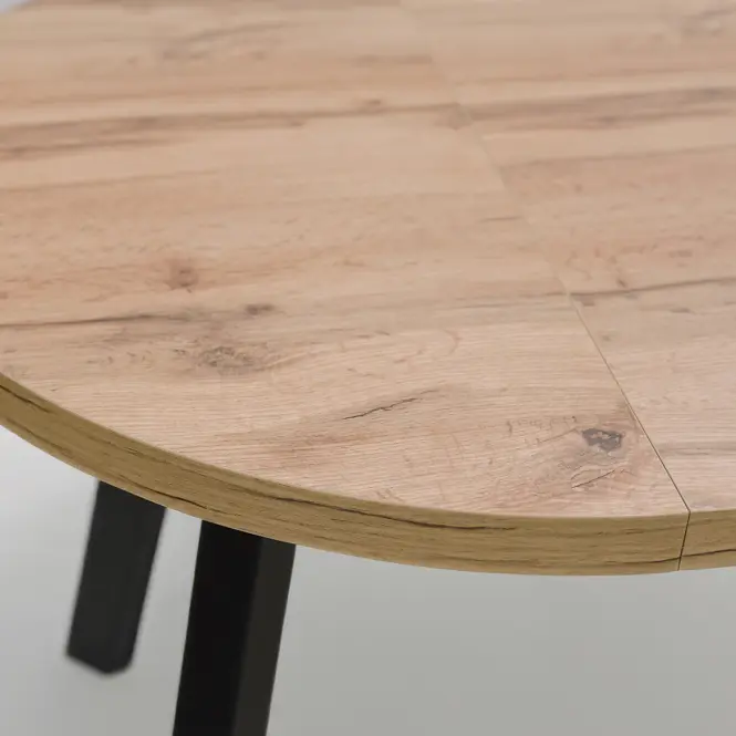 Rozkladací stôl  St-82 100+2x50 Wotan/Čierna