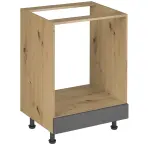 Kuchynská Skrinka Langen D60zk Rukoväť Grey
