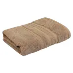 Viskózový ozdobný uterák 70x140 cm M-32 Svetlohnedá