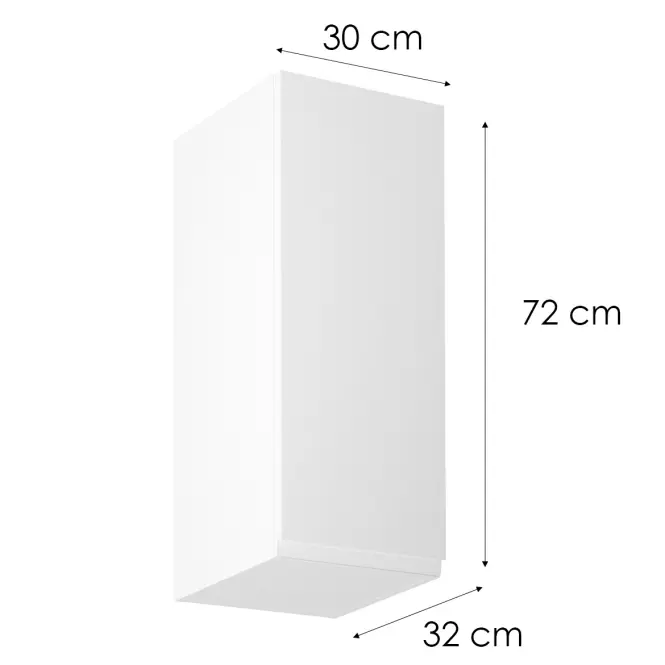 Kuchynská Skrinka Gardena G30 L White