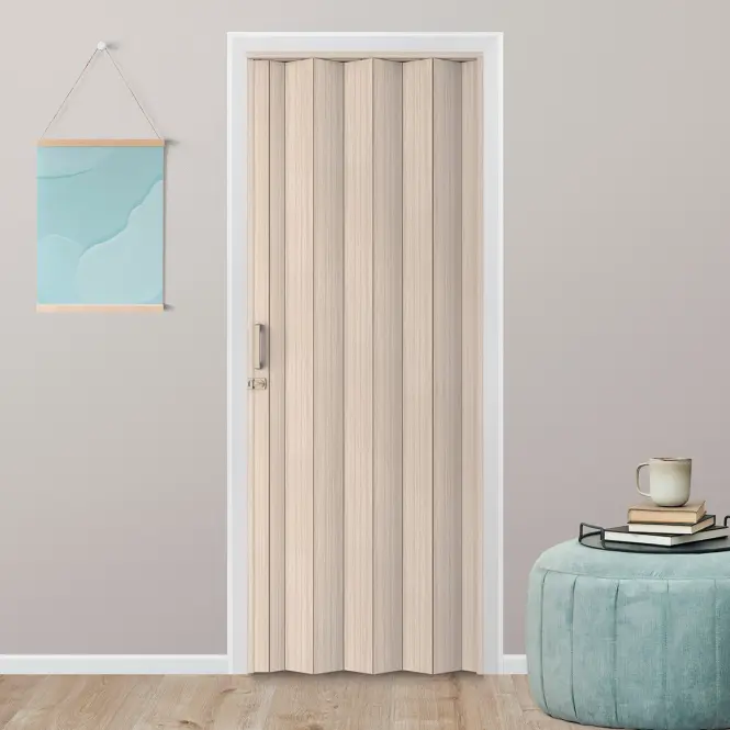 Zhrňovacie dvere PVC Milano Roble Glacial