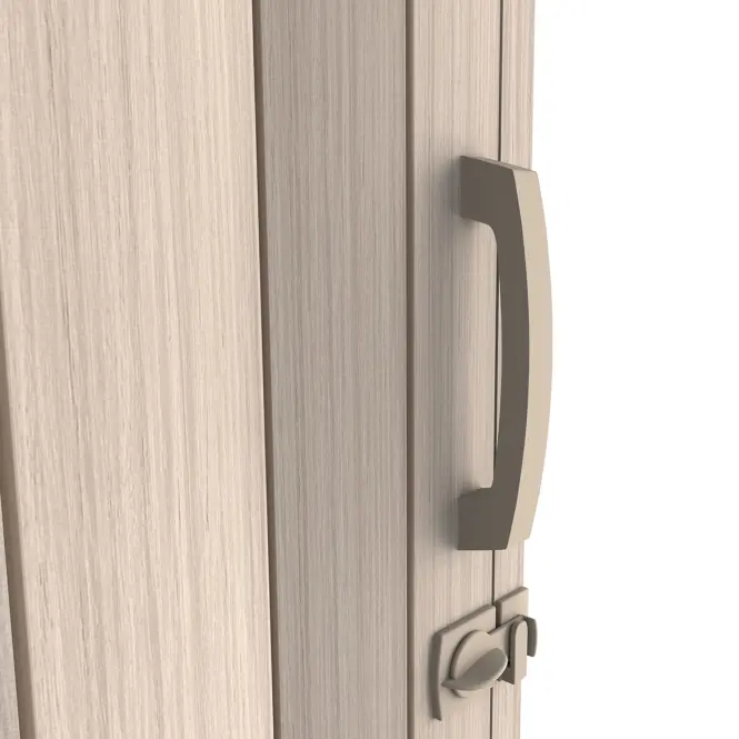 Zhrňovacie dvere PVC Milano Roble Glacial