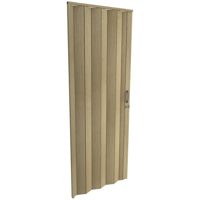 Zhrňovacie dvere PVC Milano Roble Sonoma