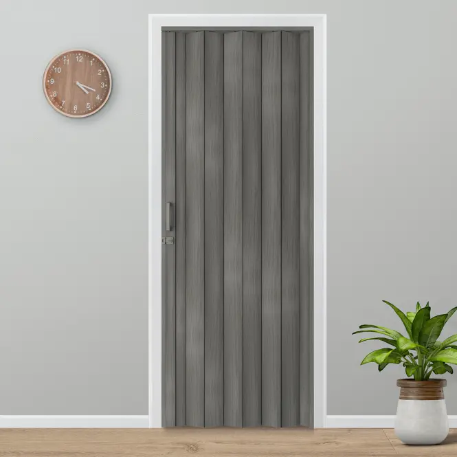 Zhrňovacie dvere PVC Milano Roble Carbonio