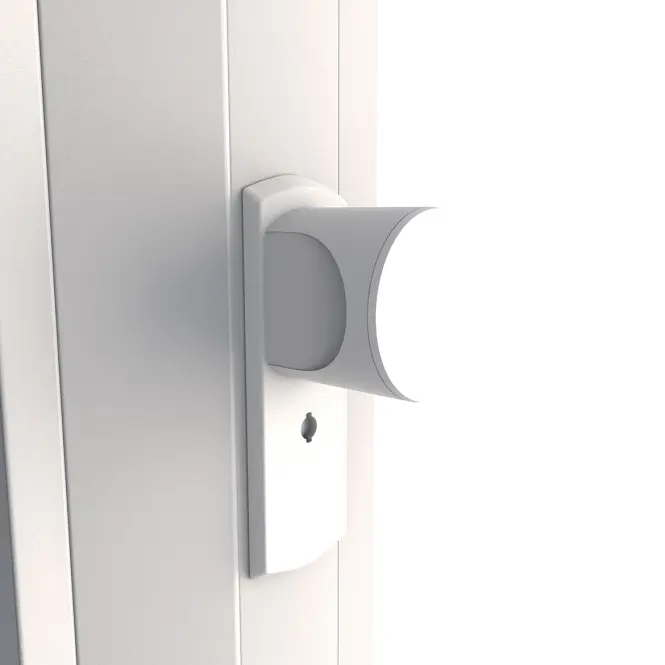 Zhrňovacie dvere PVC Lugano Off-White