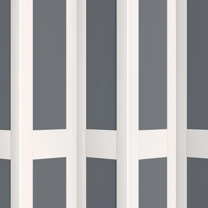 Zhrňovacie dvere PVC Lugano Off-White