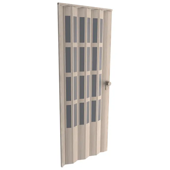 Zhrňovacie dvere PVC Lugano Roble Glacial