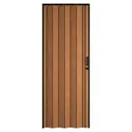 Zhrňovacie dvere PVC Blacktie Roble Dorado