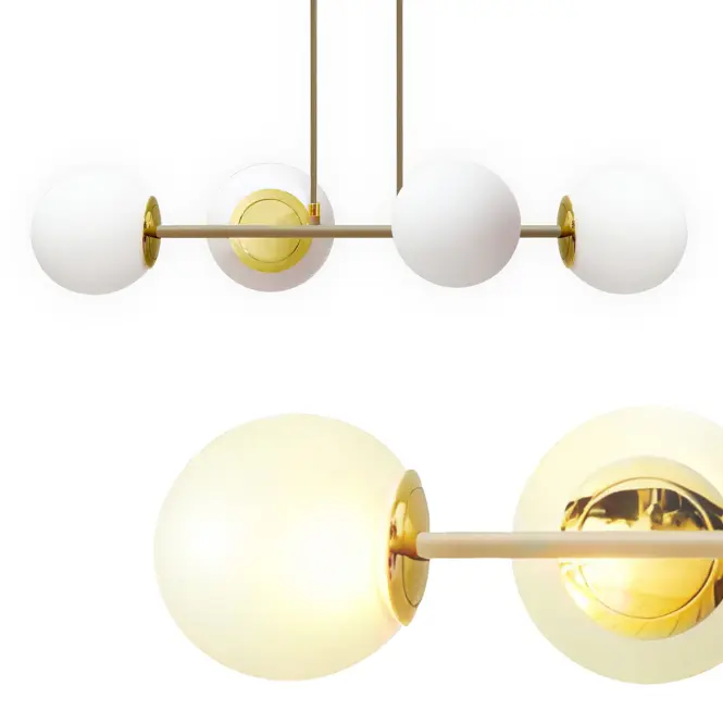 Luster KALDAN 66886 GOLD+WHITE LW4
