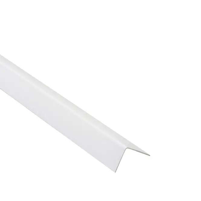 Profil uholníkový PCV biely 30x20x1.1mm 2.75m
