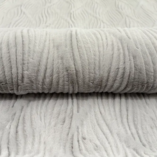 Koberec Lila Rabbit Fur 1,6/2,3 Sm688 sivý