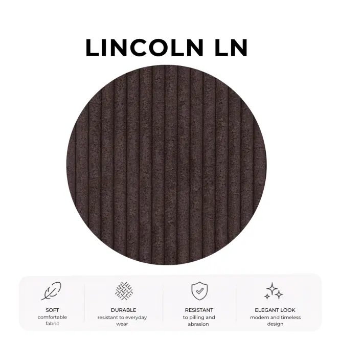 Posteľ Mila 160x200 Lincoln 29ln hnedý