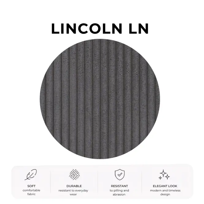 Posteľ Mila 180x200 Lincoln 90ln šedá