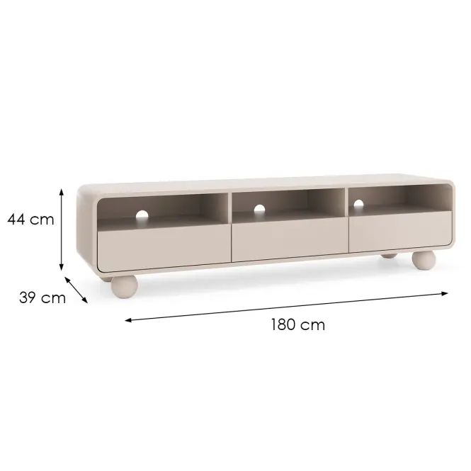 TV stolík Albion RTV 180 Kašmír,2