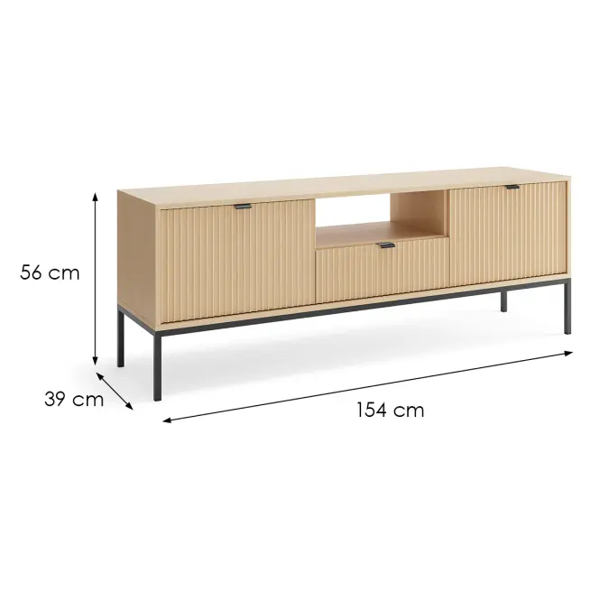 TV stolík Nova RTV154 Dub Vicenza,2