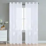 Záclona na priechodkách ANIELA E2501 140x250 biela