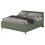 Posteľ Scandi 32 180 Dubový Olej/Zelená