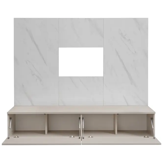 Obývacia Stena Glam Ccmw Gl Kašmír/Marble Bianco