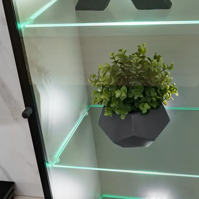 Obývacia Stena Glam Ii Ccmw Gl3 Kašmír/Marble Bianco
