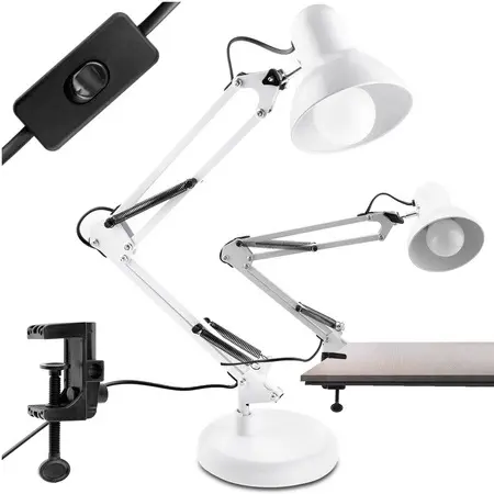 Stolná lampa TOBI WHITE 1XE27 LB1