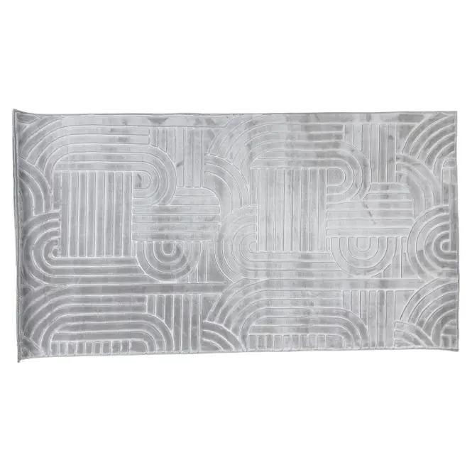 Koberec Eva Embossed 1,9/2,7 Em2025-01 sivý