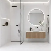 Obkladovy panel SPC Solo White 1200x600 4MM