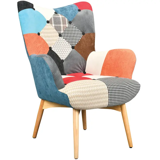 Kreslo Chic Art Patchwork