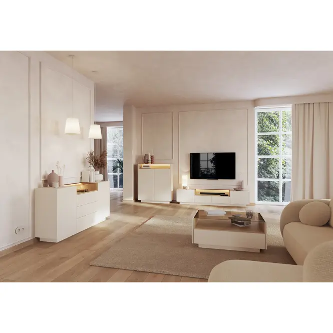 Komoda Hiro B 203 4d Beige,7