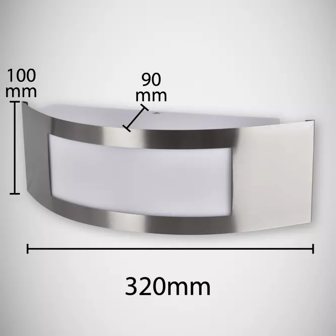 Záhradné svietidlo 237 INOX K1