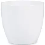Keramický obal na kvetináč Scheurich 920, ø16cm, farba biela
